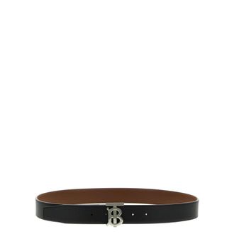 Burberry Belts, male, Multicolor, 105 CM, Reversible Leather TB Belt