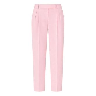 Max Mara Tapered Trousers, female, Pink, Size: 2XS Cady Carrot Fit Trousers