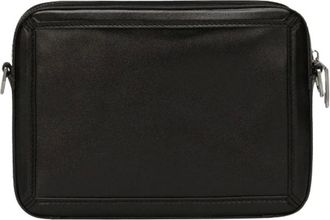 Dolce & Gabbana Mini Borsa in Pelle di Vitello - - Bags - Uomo - Nero - ONE SIZE