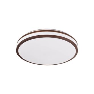 Lindby Lindby L&aacute;mpara De Techo emiva En Marr&oacute;n Madera