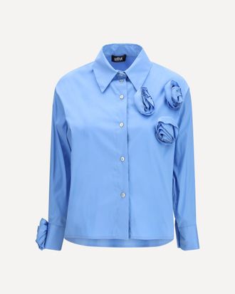 Ella Shirt with appliqu&eacute; roses Female 42