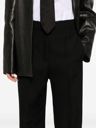 Pianoforte di Max Mara Womens Wool Trousers - Black - Size EU 44 (Womens)