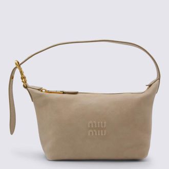 Miu Miu Beige Leather Mini Bag