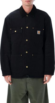 Carhartt Work in Progress Black Shirt Collar Jacket