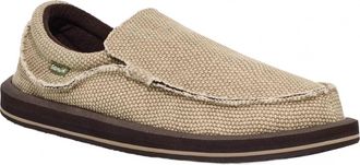 Sanuk Mens Chiba Slip-On Shoe In Tan