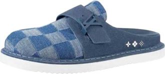 Louis Vuitton Damier Suede Easy Mule Size 43