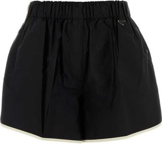 Prada Black Re Nylon Shorts