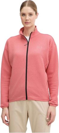 Jack Wolfskin Fitness, Dames, Roze, M, Wol, Mogari Zip-through