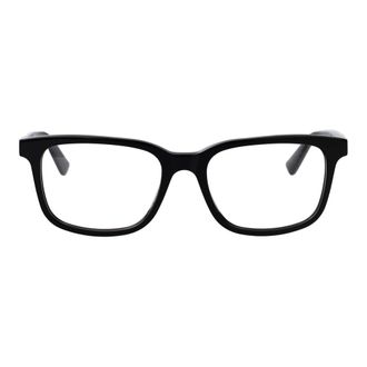 Alexander McQueen Signature Essential Squared Frame - unisex - Accessoires - Zwart - Maat: 54 MM