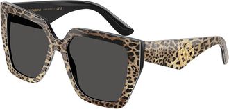Dolce & Gabbana DG4438 316387 Womens Sunglasses Brown Size 55