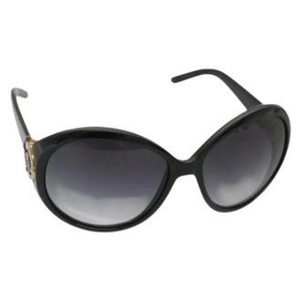 Gucci Pre-owned Accessories, female, Black, Size: ONE SIZE Pre-owned Plastic Sunglasses