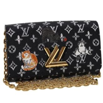 Louis Vuitton Pre-owned Vintage Canvas Cross Body Bag - Dames - Pre-owned - Zwart - Maat: ONE Size