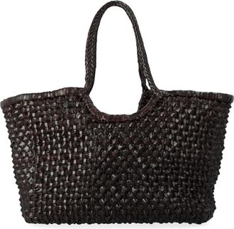 Dragon Diffusion Nantucket Cactus Tote - Dames - Shoppers - Bruin - ONE Size - Leer - Tassen