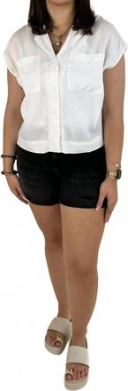 Dear John Denim Jullian Distressed Denim Shorts In East Coast