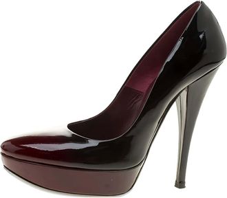 Loriblu Pumps in pelle di vitello con plateau e tacco 140mm - Nero