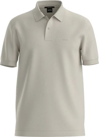 BOSS Polo con logo - Toni neutri