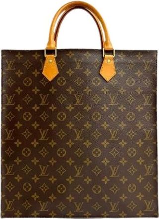 Louis Vuitton Pre-owned Tote Bags, female, Brown, Size: ONE SIZE Pre-owned Sac Plat