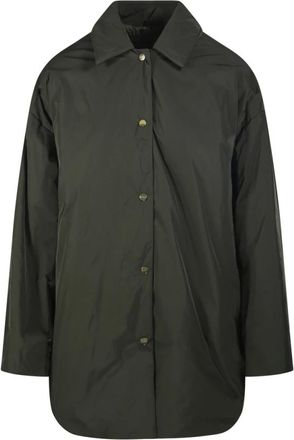 Max Mara Carlotta Quilted Shirt - Dames - Zomerjassen - Groen - 3XS - Jassen