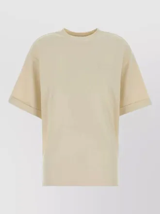 Woolrich cotton oversize t shirt short sleeves