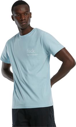 Mister Tee Mens FCK Tee T-Shirt, Oceanblue, S
