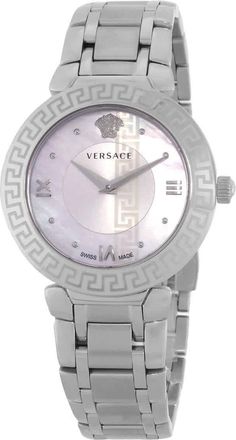Versace Daphnis Quartz White Dial Ladies Watch VE1601018