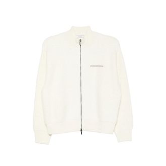 PESERICO Zip-up Textured Cardigan