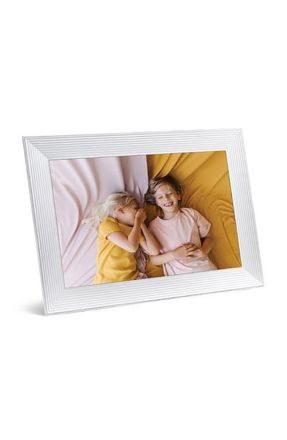 AURA FRAMES Carver 10.1 Inch Digital Picture Frame in Chalk at Nordstrom