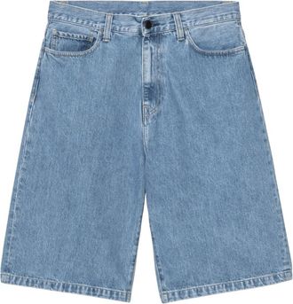 Carhartt Work in Progress Langdon Short - Heren - Denim shorts - Blauw - W31 - Katoen - Korte Broeken