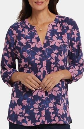 NYDJ Pintuck Top in Felicita at Nordstrom Rack, Size Xx-Small