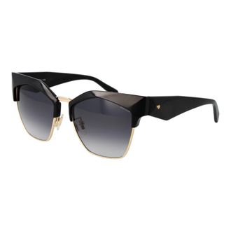 Police Black Plastic Womens Sunglasses