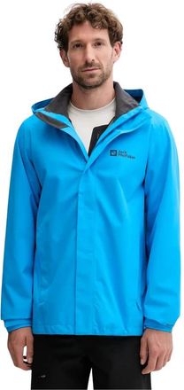 Jack Wolfskin Trailtime 2L Jacket - Heren - Outdoorjassen - Blauw - S - Wol - Fitness