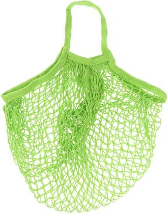 Generic Cotton String Shopping Bag, Reusable, Cotton Blend, 35x20cm (Green)