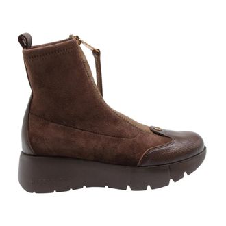 Hispanitas Chigna Enkellaars - Dames - Schoenen - Bruin - Maat: 40 EU