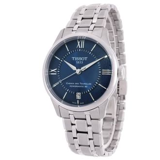 Tissot Chemin Des Tourelles Powermatic 80 Automatic Blue Dial Watch T1392071104800