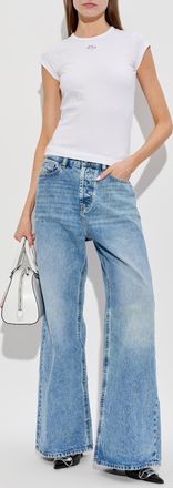 Diesel T-shirt T-ANGIE-OD, Womens, White
