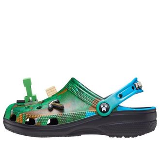 Crocs x Minecraft Clog Green Black 210829-90H