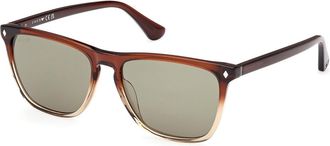 Web Eyewear Web WE0363 50N Mens Sunglasses Brown Size 55