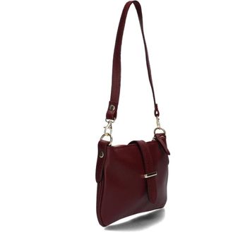 Notre-V Burnley Classic Grain - Dames - Tassen - Rood - Maat: ONE Size Leer