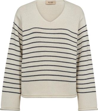 Mos Mosh MOS Mosh, Dames, Truien, Beige, Maat: XL