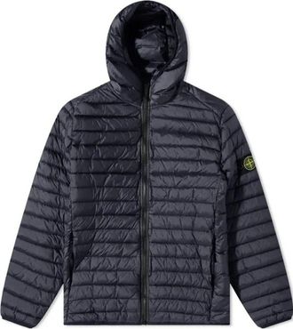 Stone Island Logo Patch Down Padded Navy 781540324-V0020