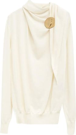 Jil Sander Maglione drappeggiato - Toni neutri