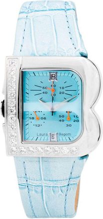 Laura Biagiotti Leather Dress Womens Watch