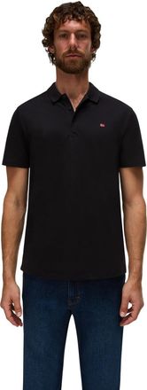 Napapijri Heren Regular Poloshirt (Zwart)
