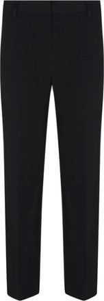 Armani Chinos in nylon stretch twill - Heren - Chinos - Zwart - S - Nylon - Broeken