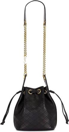 Saint Laurent Cassandre Lambskin Bucket Bag