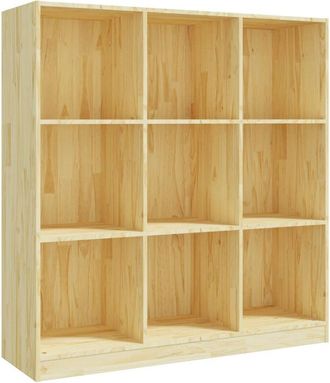 vidaXL Vidaxl - Book Cabinet/Room Divider 104x33.5x110 cm Solid Pinewood