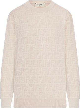 Fendi Jacquard-motif Sweater