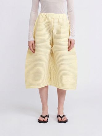 Issey Miyake Pantaloni cropped fit Issey Miyake in jersey