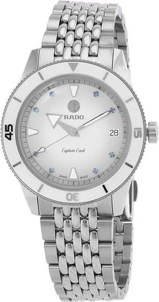 Rado Captain Cook Automatic White Dial Ladies Watch R32500718