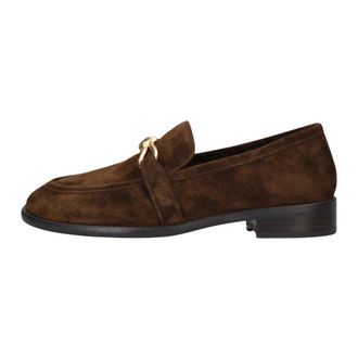 Stefano Lauran Dk8174 Loafers - Dames - Schoenen - Bruin - Maat: 38 1/2 EU Leer